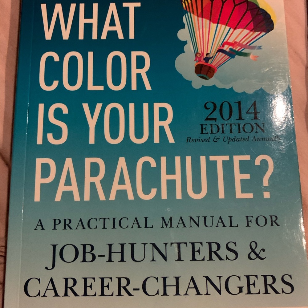 What color is your parachute book